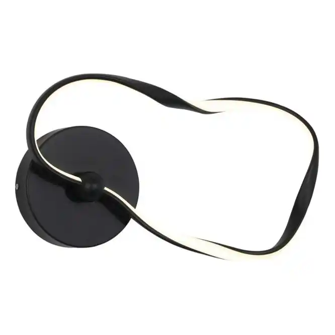Super Cena ITALUX - LED Nástěnné svítidlo AMAYA LED/20W/230V černá