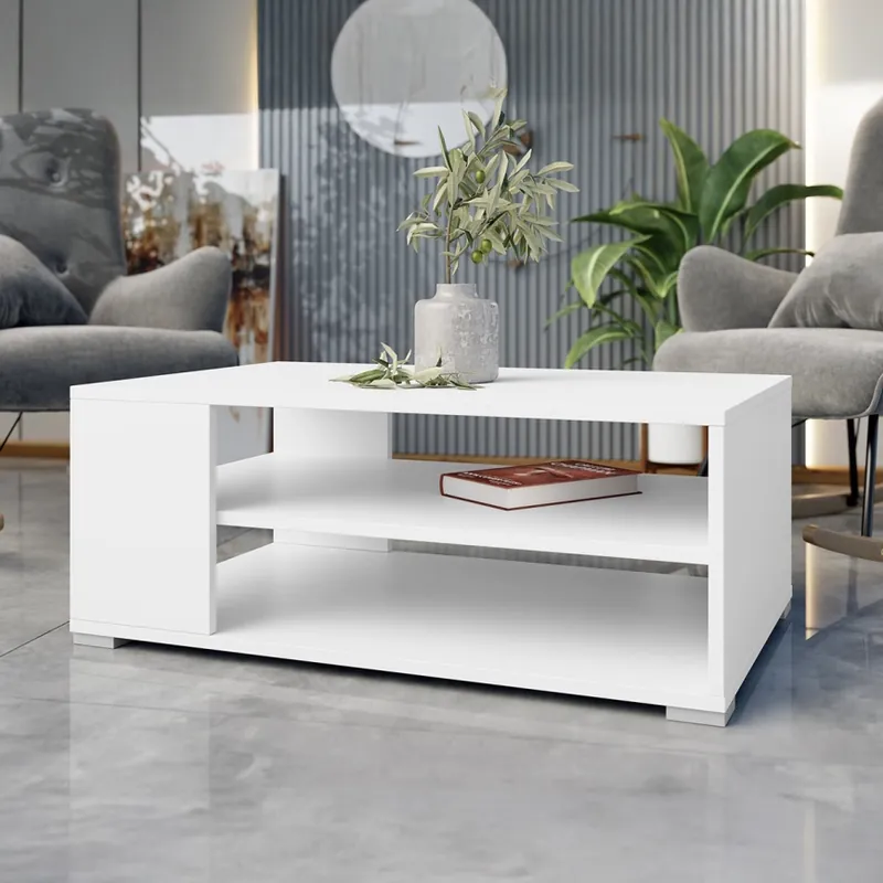 Konferenční stolek GIMREN 100x40 cm bílá Přímo Od Výrobce