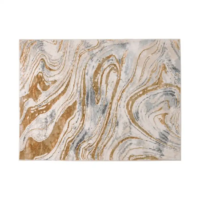 Cenově Výhodný Koberec STONE 120x160 cm béžová/šedá