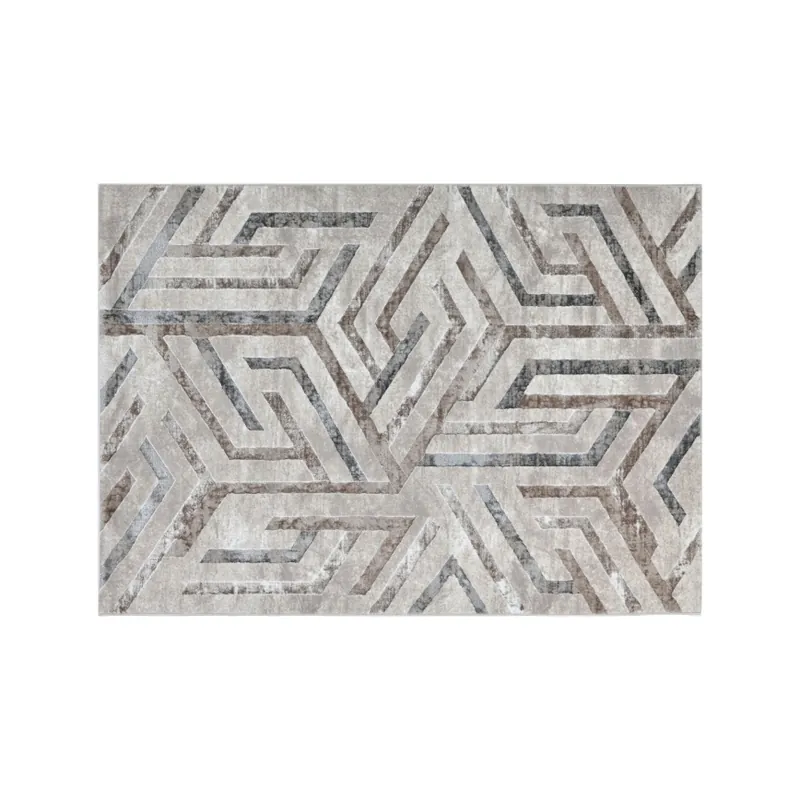 Koupit Online Koberec GRECE 80x150 cm 2150 g/m2 béžová/šedá