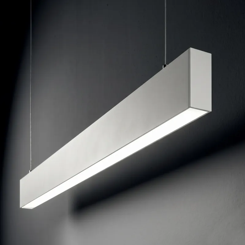 Ideal Lux - LED Lustr na lanku STEEL LED/29W/230V 4000K CRI 90 120 cm bílá Finální Výprodej