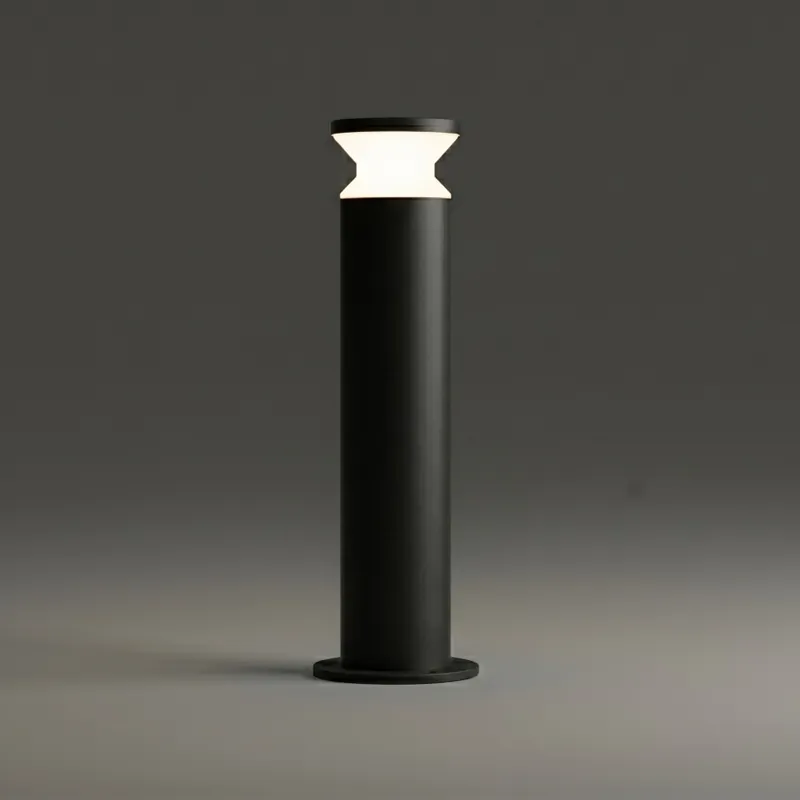 Ideal Lux - Venkovní lampa TORRE 1xE27/15W/230V 60 cm IP65 černá Přímo Od Výrobce