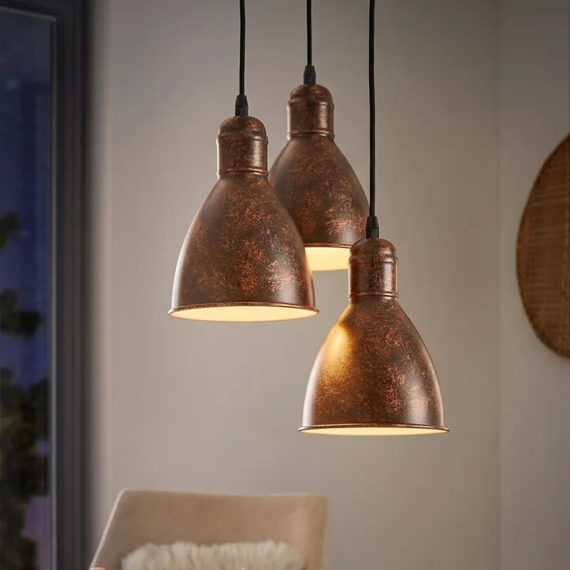 Vysoce Kvalitní Eglo 49493 - Lustr PRIDDY 1 3xE27/60W/230V