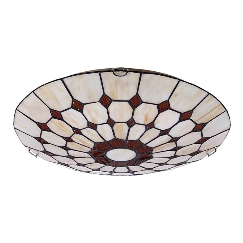Značkový Rabalux - Tiffany vitrážové stropní svítidlo 2xE27/60W/230V pr. 40 cm