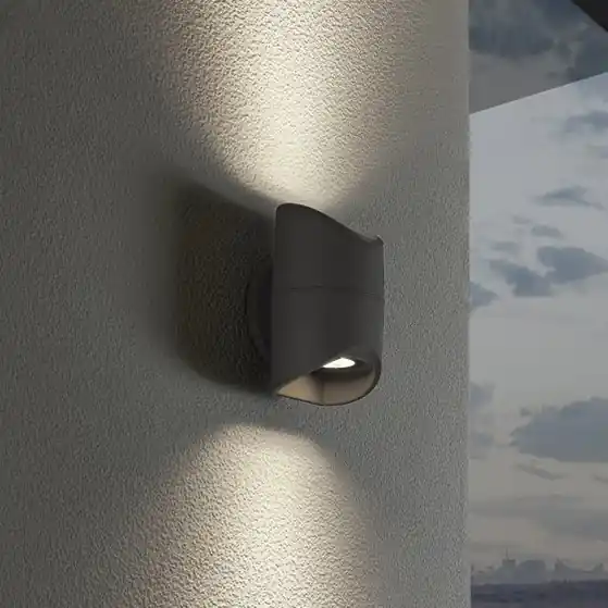 Akční Cena Eglo 95076 - Venkovní nástěnné svítidlo ABRANTES 2xLED/6W/230V IP44