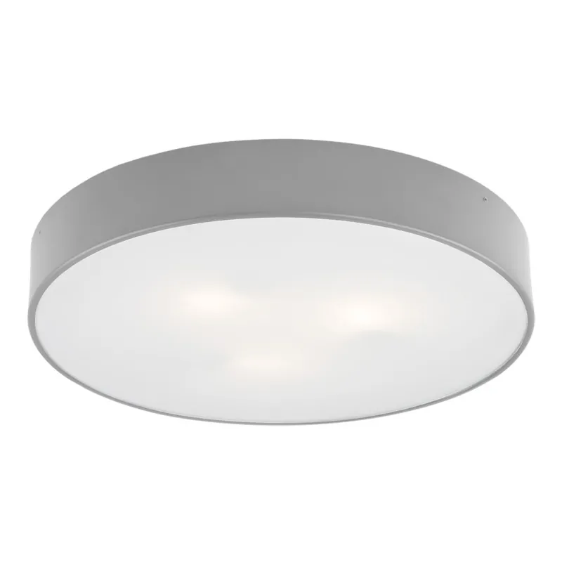 Super Cena Argon 1187 - Stropní svítidlo DARLING 3xE27/15W/230V pr. 45 cm šedá