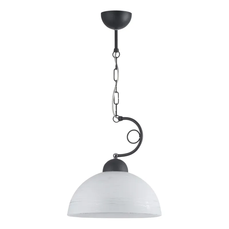 Akční Nabídka Jupiter 1489 - Lustr na řetězu SAGA 1xE27/60W/230V