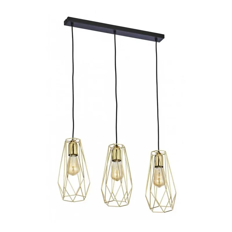 Lustr na lanku LUGO 3xE27/60W/230V Víkendová Akce