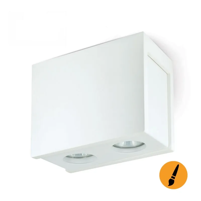 Odeslání Ihned Stropní bodové svítidlo PURO 2xGU10/25W/230V