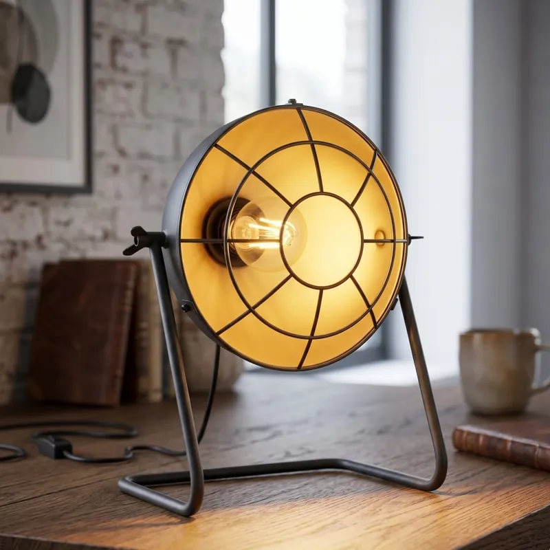 Akční Nabídka Eglo 43185 - Stolní lampa TREBURLEY 1xE27/28W/230V