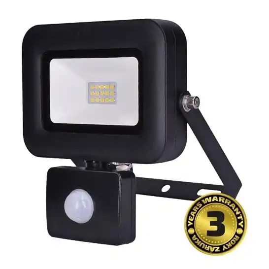 Cenově Výhodný LED Reflektor se senzorem LED/10W/230V IP44