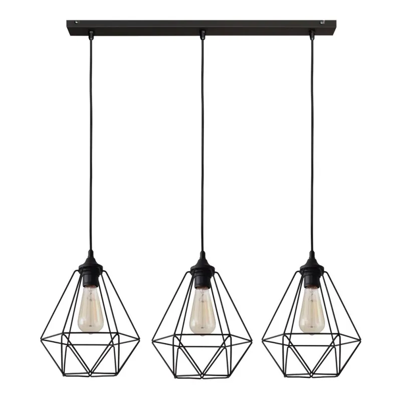 Lustr na lanku KARO 3xE27/15W/230V Nejlepší Cena