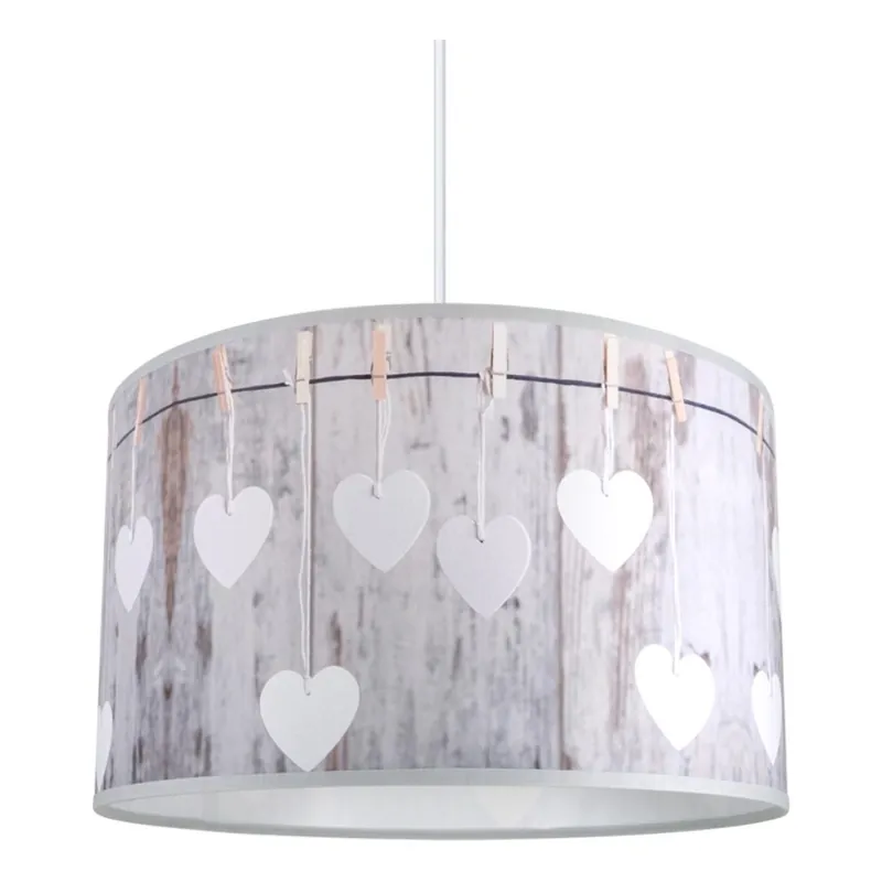 Přímo Od Výrobce Lustr na lanku HEART 1xE27/60W/230V