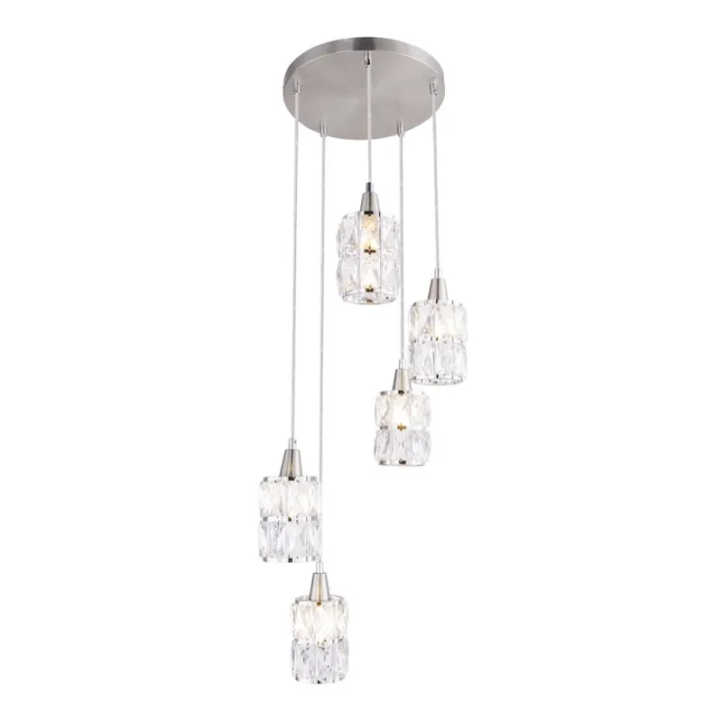 Tovární Cena Globo - Lustr na lanku 5xE14/40W/230V