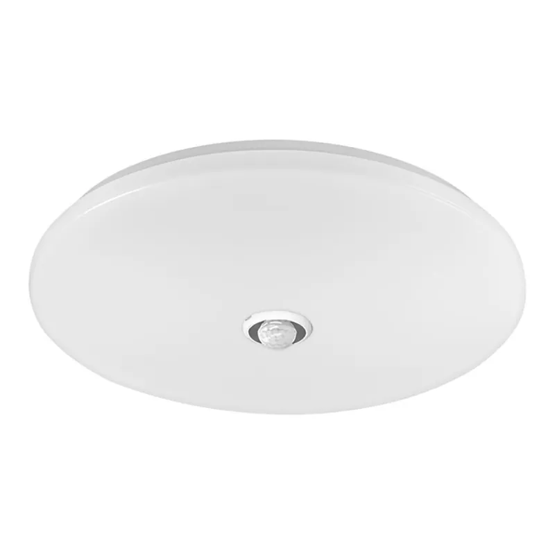 LED Stropní svítidlo s PIR senzorem PLAIN LED/18W/230V 3000K Časově Omezené