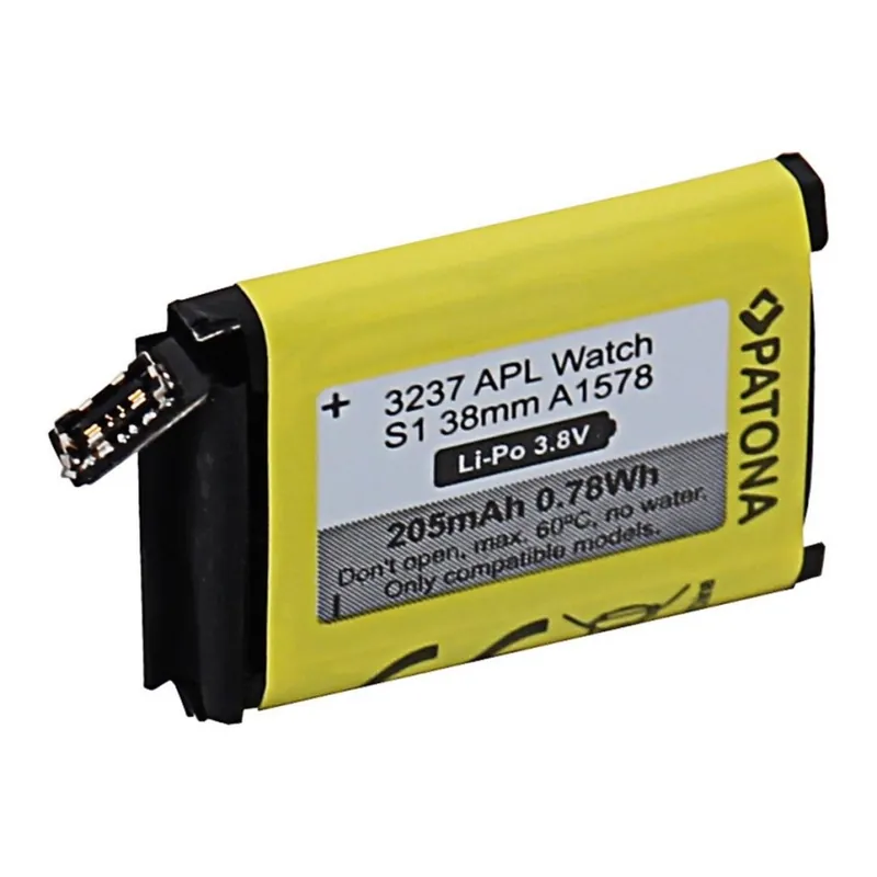 Nízká Cena PATONA - Baterie Apple Watch 1 205mAh A1578 38 mm