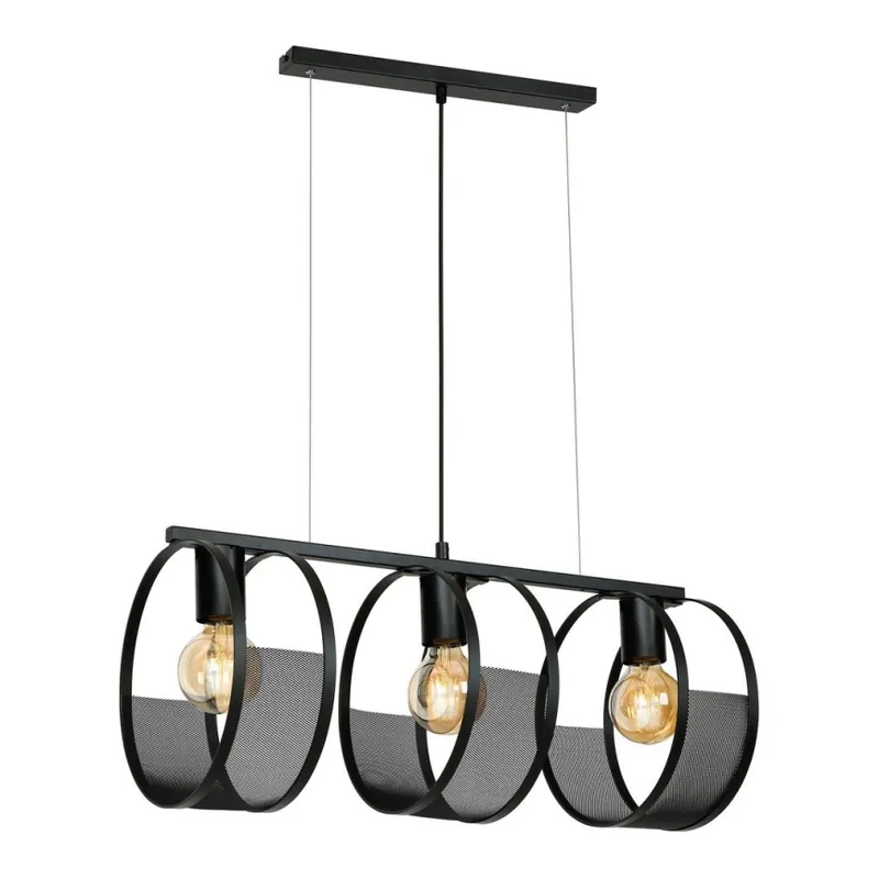 Sezónní Sleva Lustr na lanku SINER 3xE27/60W/230V