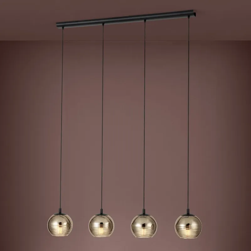 Must-Have Eglo - Lustr na lanku 4xE27/40W/230V