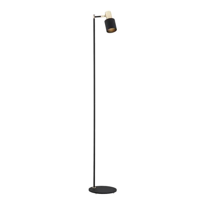 Argon 4259 - Stojací lampa DORIA 1xE27/15W/230V černá/mosaz Ihned K Objednání