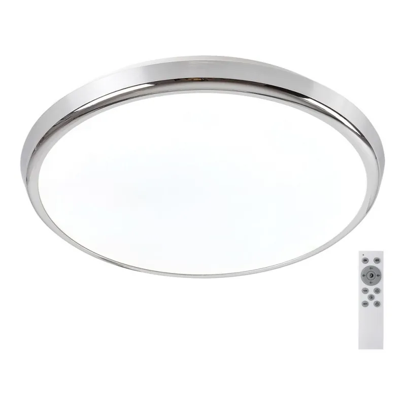 Značkový Rabalux - LED RGB Stmívatelné koupelnové stropní svítidlo LED/18W/230V pr. 30 cm 3000-6500K IP44 + dálkové ovládání