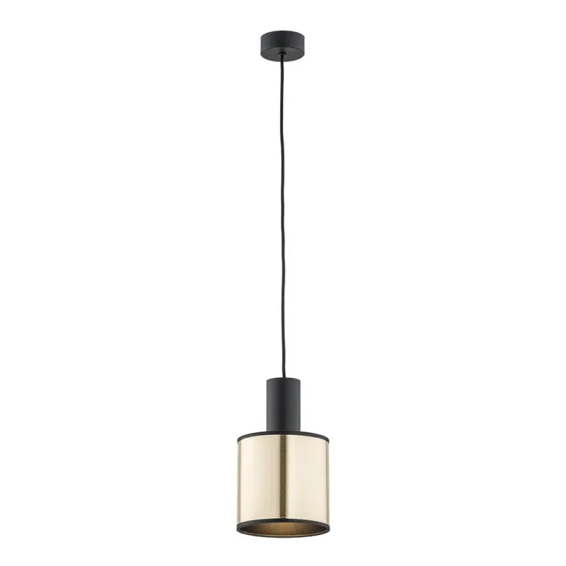 Poslední Šance Argon 4248 - Lustr na lanku HERMAN 1xE27/15W/230V mosaz/černá