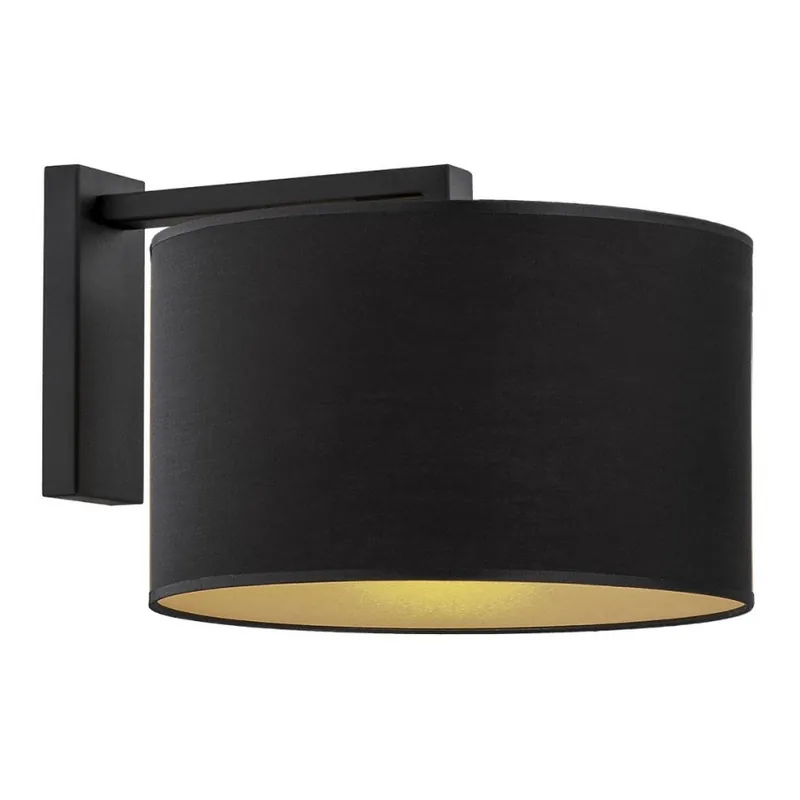 Argon 4340 - Nástěnná lampa KARIN 1xE27/15W/230V černá Oblíbený