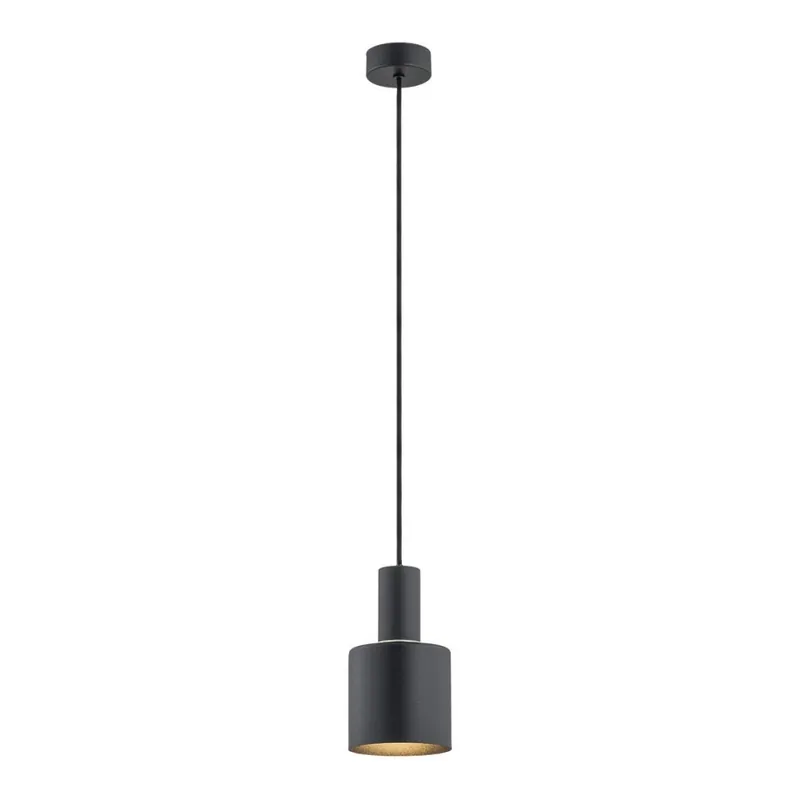 Argon 4219 - Lustr na lanku SINES 1xE27/15W/230V pr. 12 cm černá Hit Sezóny