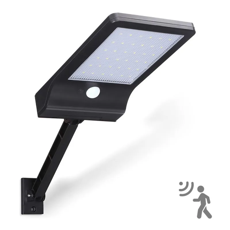 Aigostar - LED Solární pouliční lampa se senzorem LED/2,3W/5,5V 1800 mAh IP65 Nejlepší Volba