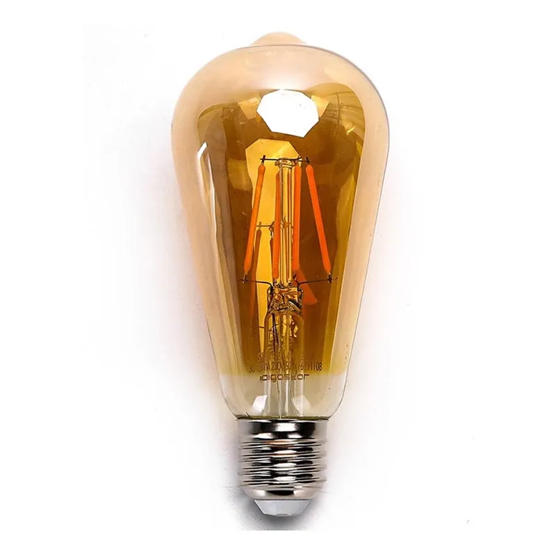 Aktuální LED Žárovka ST64 E27/6W/230V 2200K - Aigostar