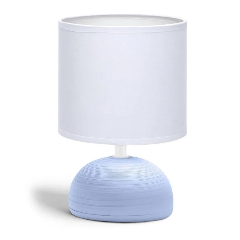 Aigostar - Stolní lampa 1xE14/40W/230V modrá/bílá Akční Nabídka