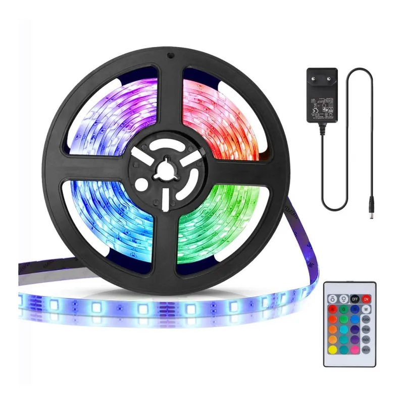 Aigostar - LED RGB Stmívatelný pásek 3m LED/24W/12/230V IP65 + dálkové ovládání Cenová Bomba