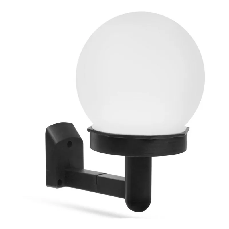 Jen Po Omezenou Doba LED Solární nástěnné svítidlo LED/1,2V 40mAh IP44 černá