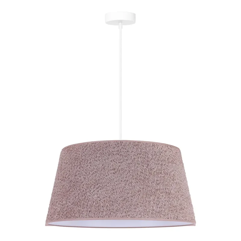 Duolla - Lustr na lanku BOUCLE 1xE27/15W/230V pr. 50 cm hnědá Nejlepší Volba