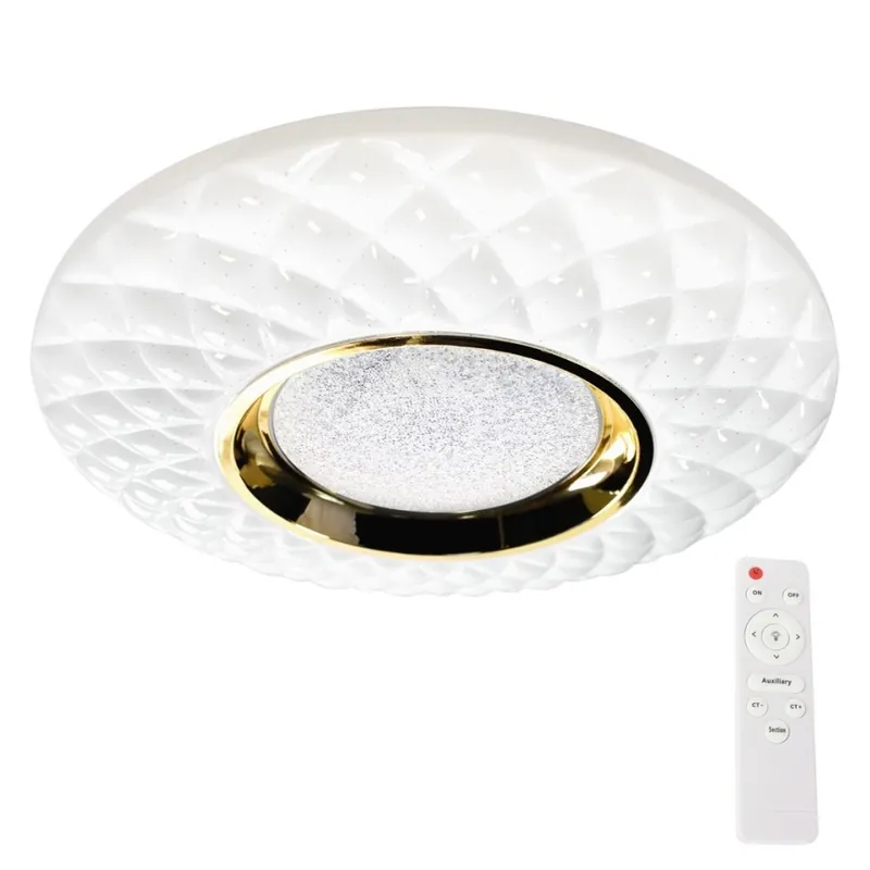LED Stmívatelné stropní svítidlo TOKYO LED/48W/230V 3000-6000K + dálkové ovládání Časově Omezené