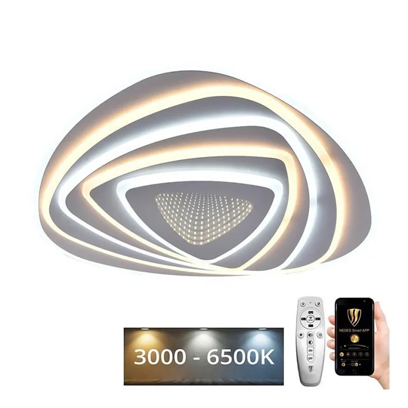 Nejlepší Cena LED Stmívatelné stropní svítidlo LED/130W/230V 3000-6500K + dálkové ovládání