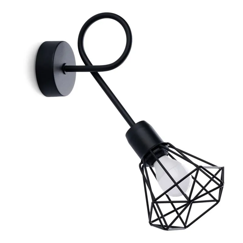 Jen Po Omezenou Doba Nástěnné svítidlo ARTEMIS 1xE14/40W/230V černá