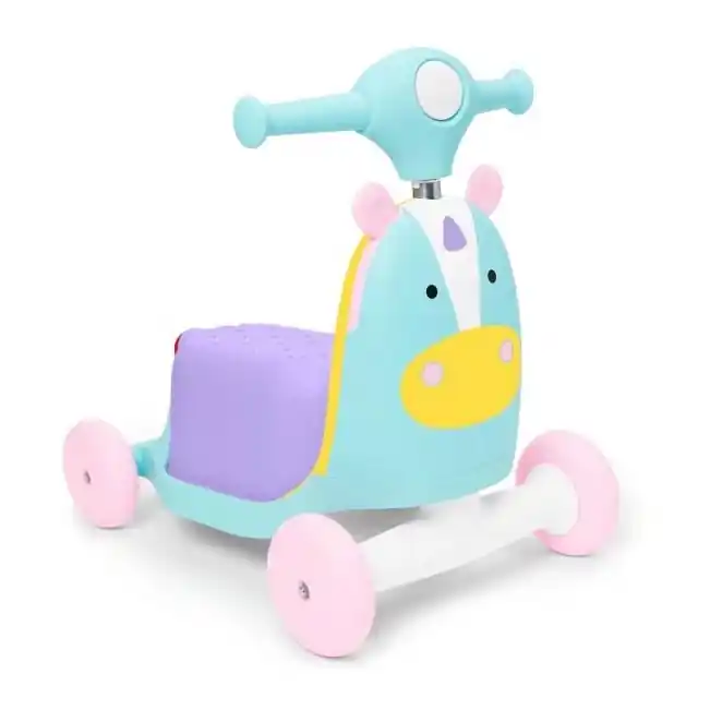 Skip Hop - Odrážedlo 3v1 ZOO jednorožec 3xAAA Pouze Dnes