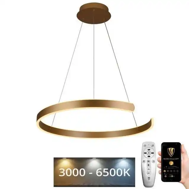 LED Stmívatelný lustr na lanku LED/70W/230V 3000-6500K pr. 60 cm + dálkové ovládání Originální