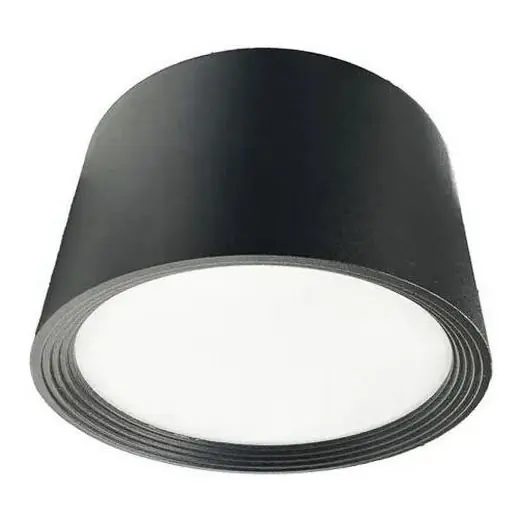 LED Bodové svítidlo LED/12W/230V 4000K pr. 10 cm černá Cenová Bomba