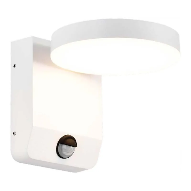 LED Venkovní nástěnné flexibilní svítidlo se senzorem LED/17W/230V IP65 4000K bílá Horká Nabídka