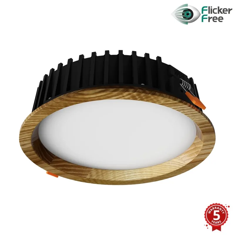 Aktuální APLED - LED Podhledové svítidlo RONDO WOODLINE LED/6W/230V 3000K pr. 15 cm jasan masiv