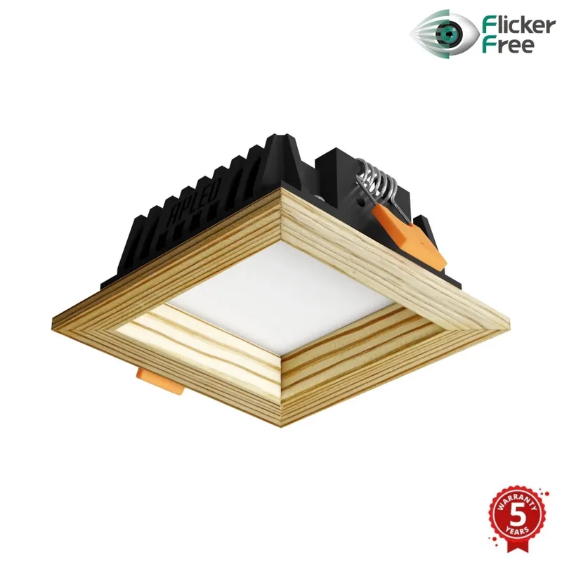 Objednat Nyní APLED - LED Podhledové svítidlo SQUARE WOODLINE LED/3W/230V 4000K 9x9 cm borovice masiv