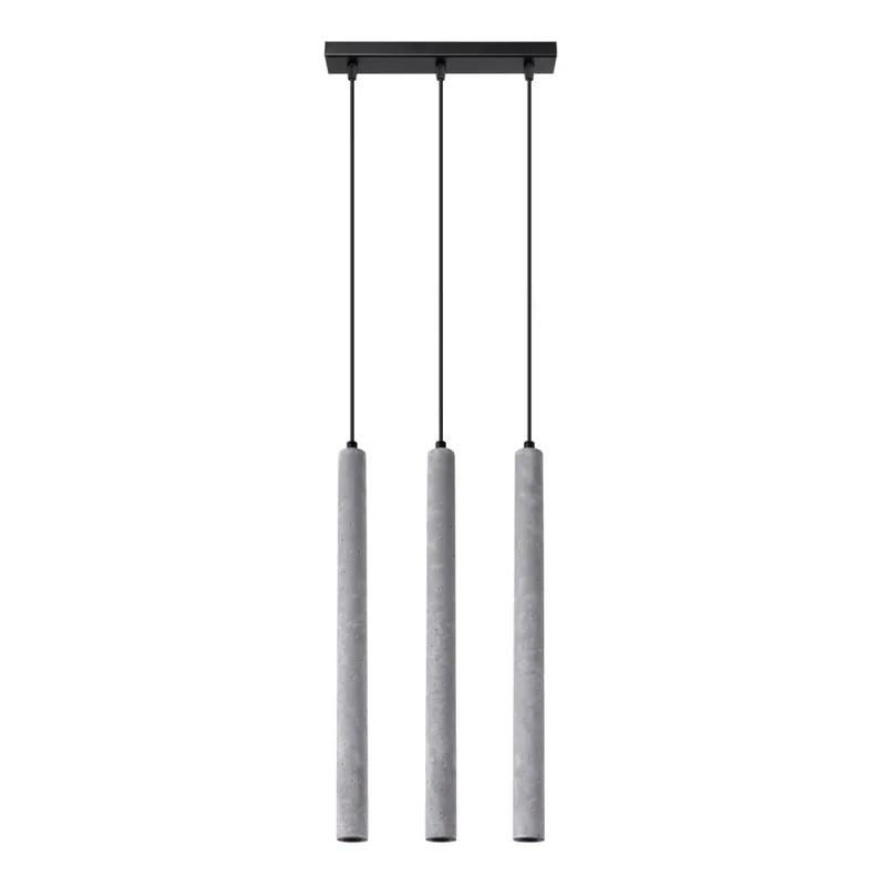 Lustr na lanku PASTELO 3xG9/8W/230V beton Speciální Cena