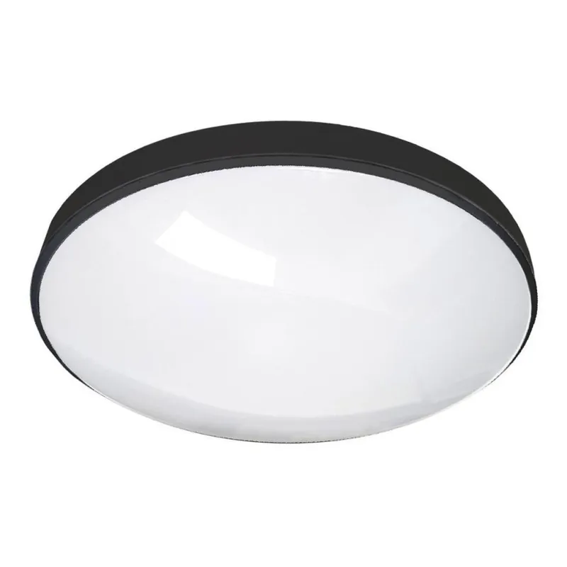Nejprodávanější LED Koupelnové stropní svítidlo CIRCLE LED/12W/230V 4000K pr. 25 cm IP44 černá