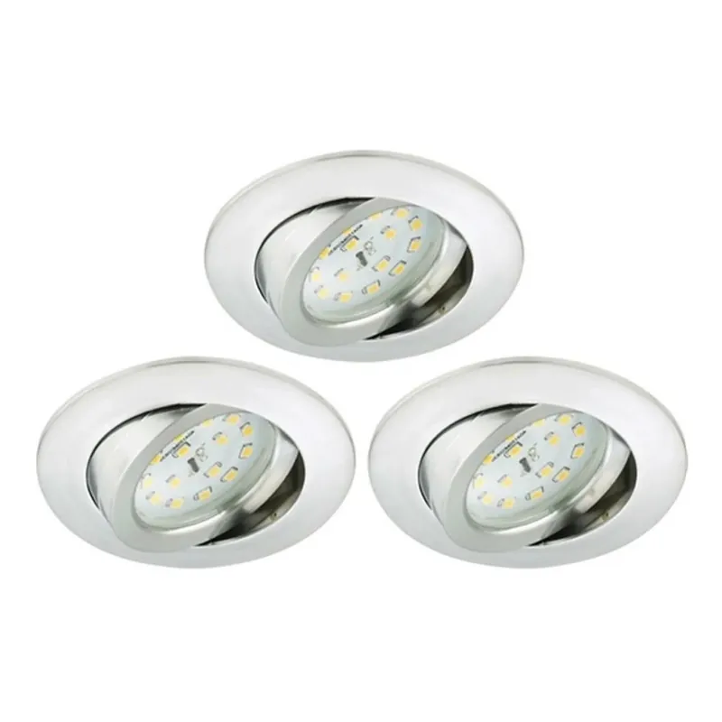 Briloner 8317-039-SADA 3x LED Stmívatelné koupelnové podhledové svítidlo LED/5,5W/230V IP23 Horká Nabídka