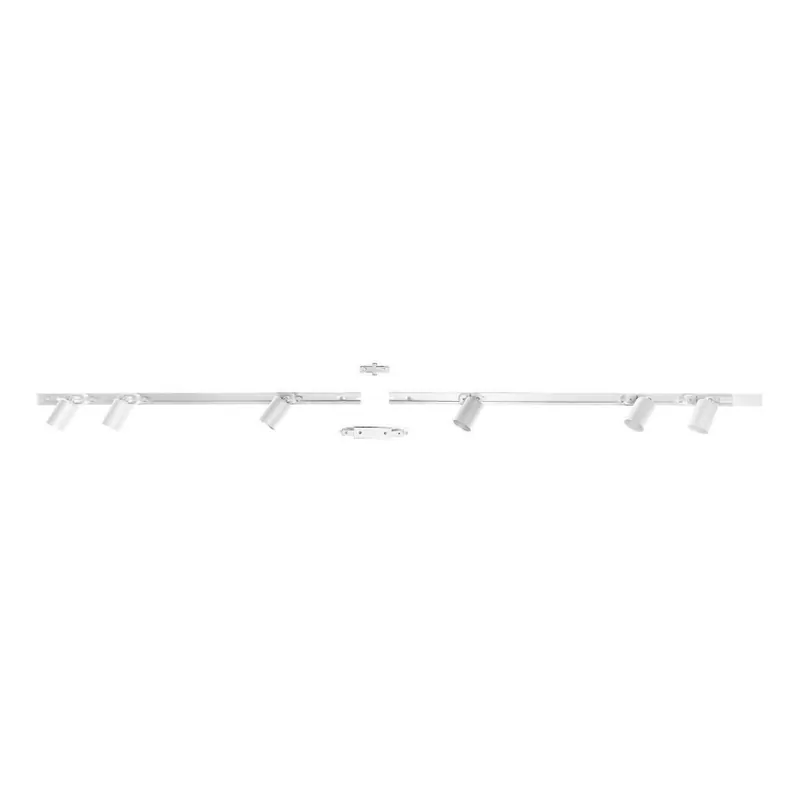 Zuma Line - Bodové svítidlo do lištového systému 6xGU10/10W/230V bílá + lištové příslušenství Časově Omezené