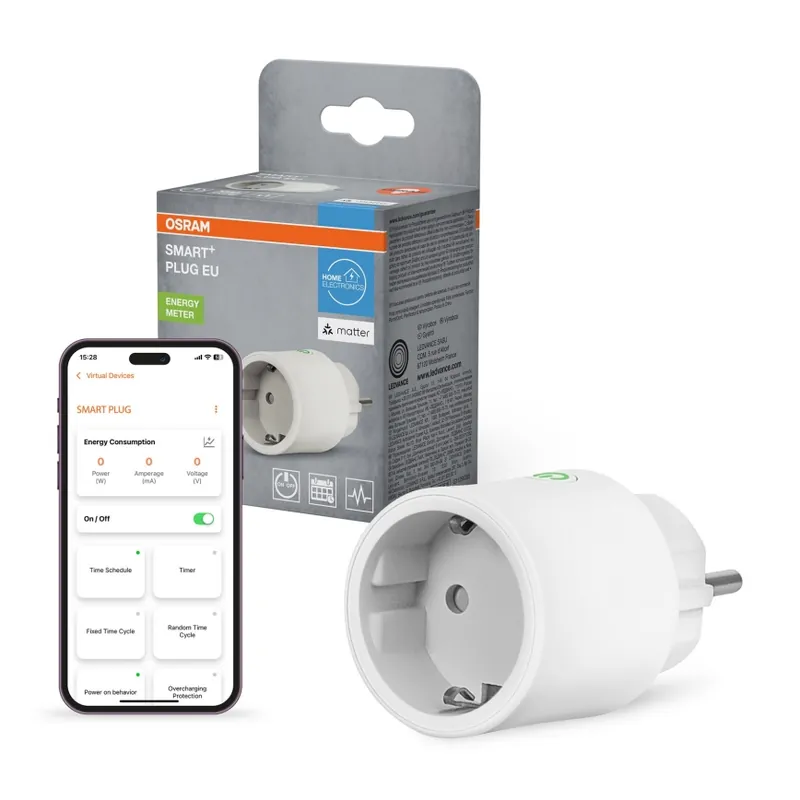 Hit Sezóny Osram - Chytrá zásuvka SMART+ MATTER SCHUKO 2300W/230V/10A Wi-Fi bílá