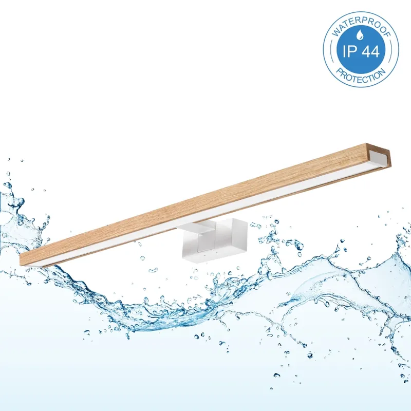 Brilagi - LED Koupelnové osvětlení zrcadla 3v1 WOODY MIRROR LED/15W/230V 80 cm IP44 bílá/dub Koupit Online