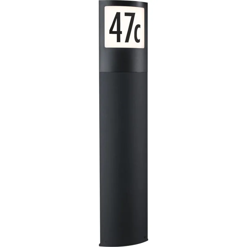 Akční Nabídka Paulmann 94514 - LED/8,5W IP44 Stmívatelné domovní číslo se senzorem pohybu a soumraku PADEA 230V antracit