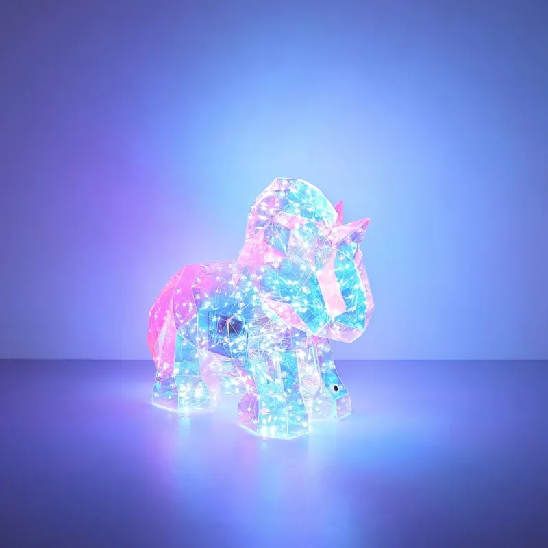 Globo - LED Stmívatelná nabíjecí stolní dekorace LED/4W/5V 1800 mAh jednorožec Levný